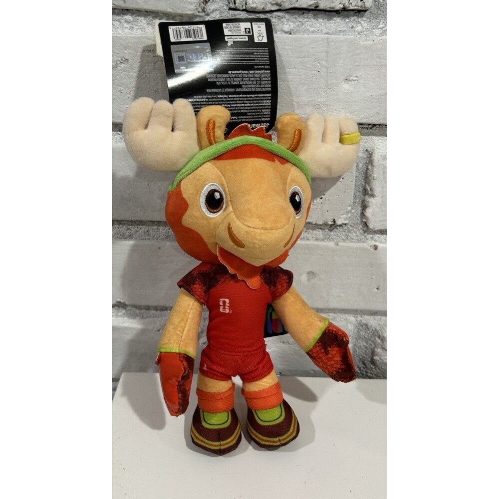 FIFA World Cup 2026 Plush Mascot Maple the Moose Canada NWT Jazwares 8"